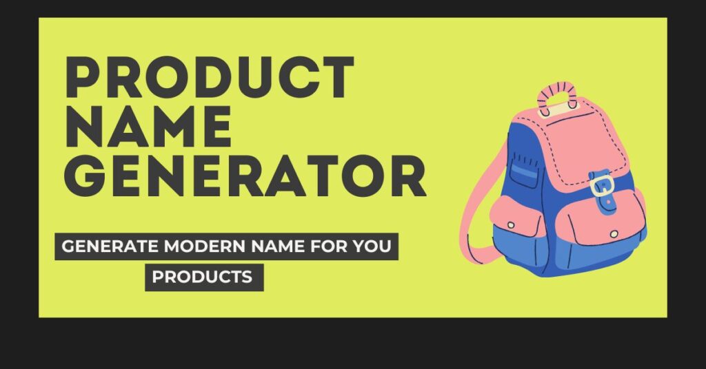 Product Name Generator